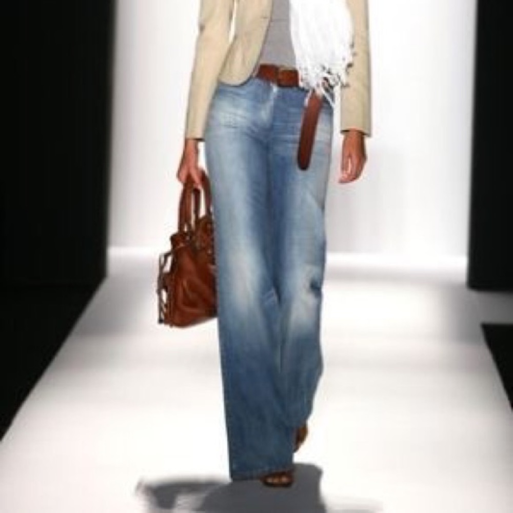 Banana Republic wide leg jeans